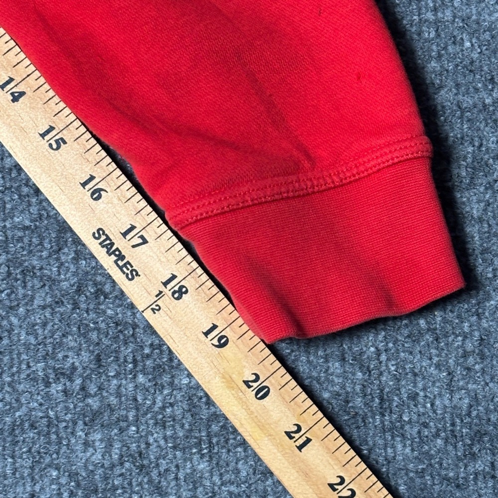 Nike Hoodie Mens Small Red The Ville Jason Graphic Pullover 598437-657 - Picture 14 of 16